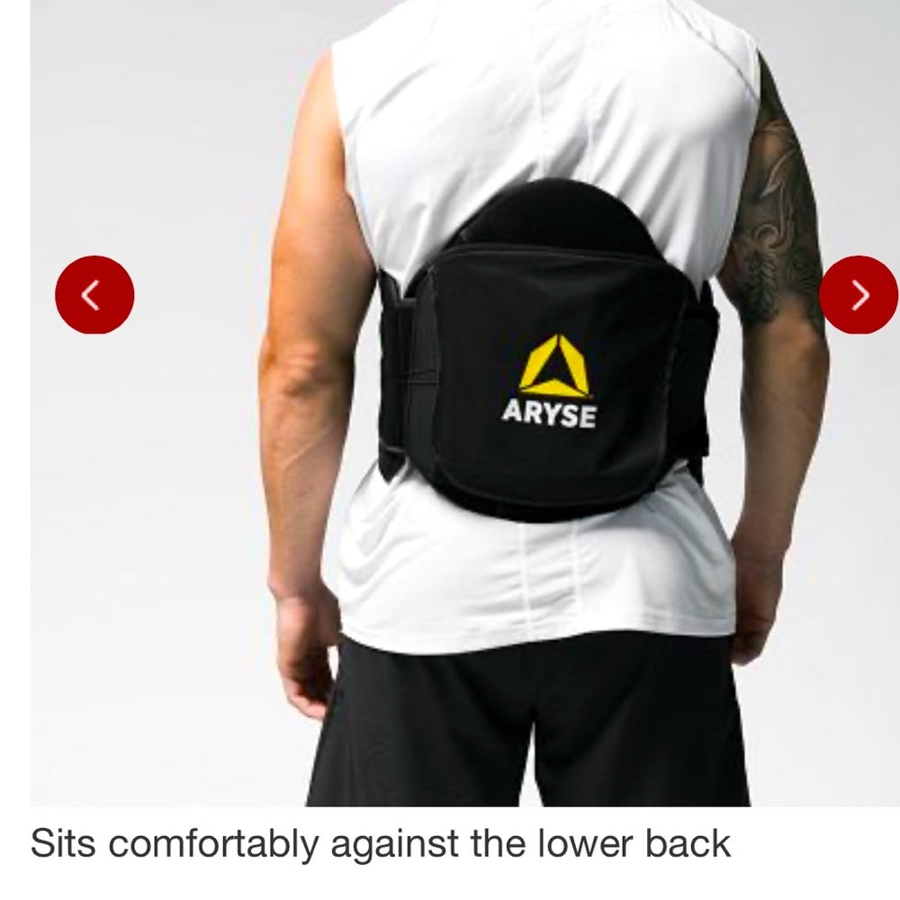 UNIVERSAL ADJUSTABLE BACK BRACE BY ARYSE!
